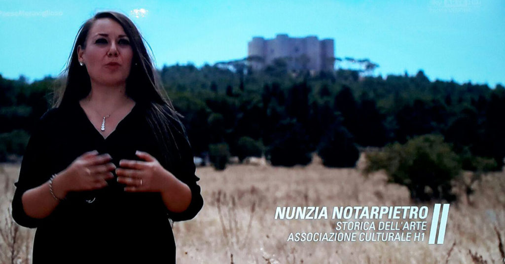 Sky Arte con l'associazione H1 a Castel del Monte